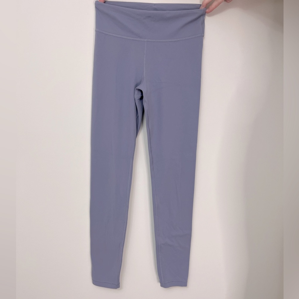 Athleta girl high rise chit chat tight purple leggings